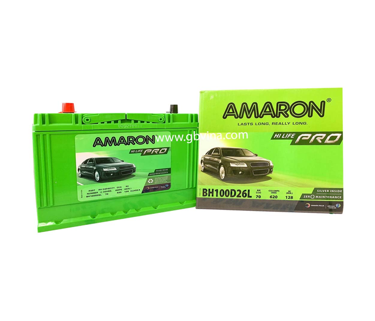 Ắc quy Amaron 100D26L 12V 70AH