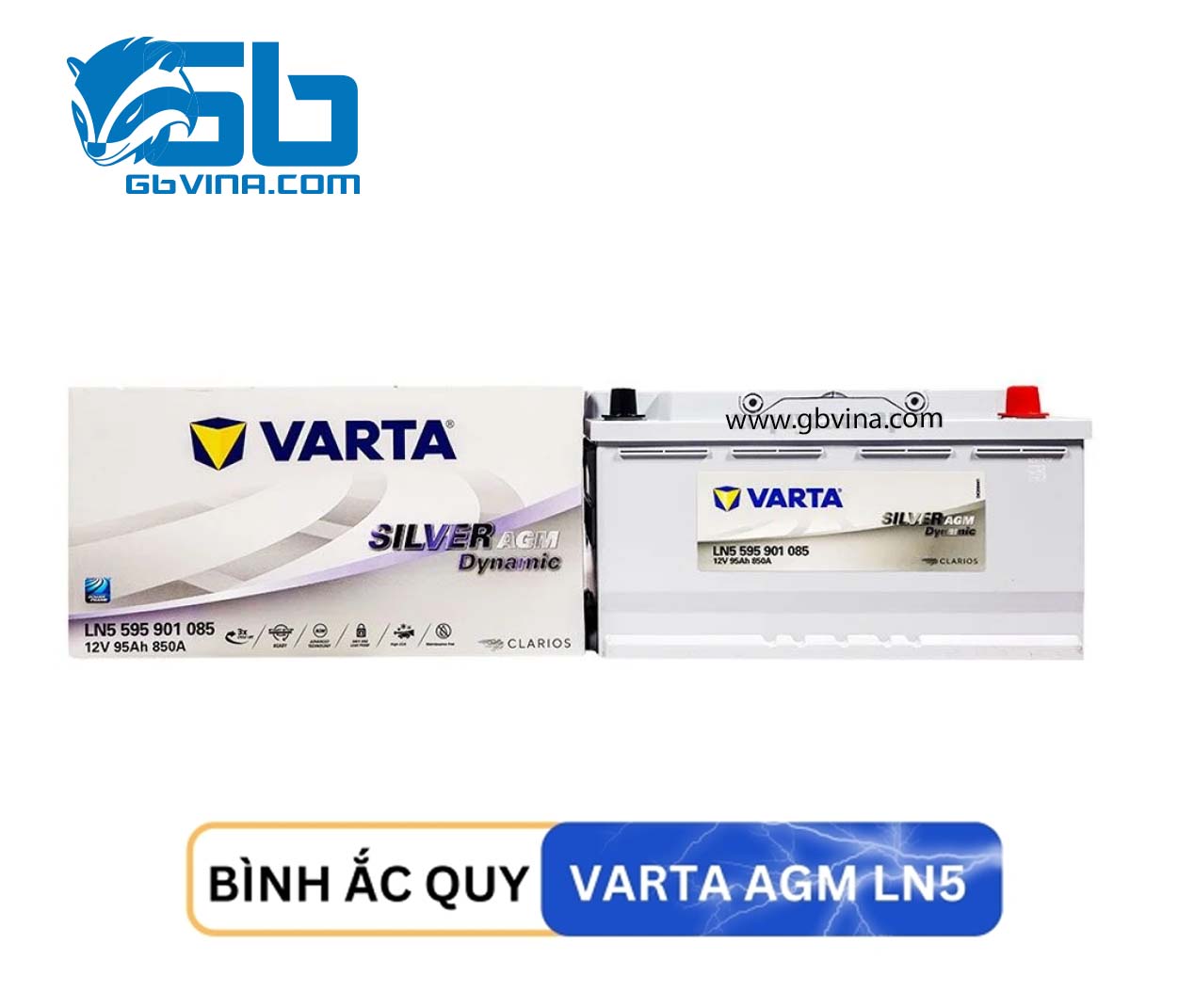 Ắc Quy VARTA AGM LN5 (12V-95AH)