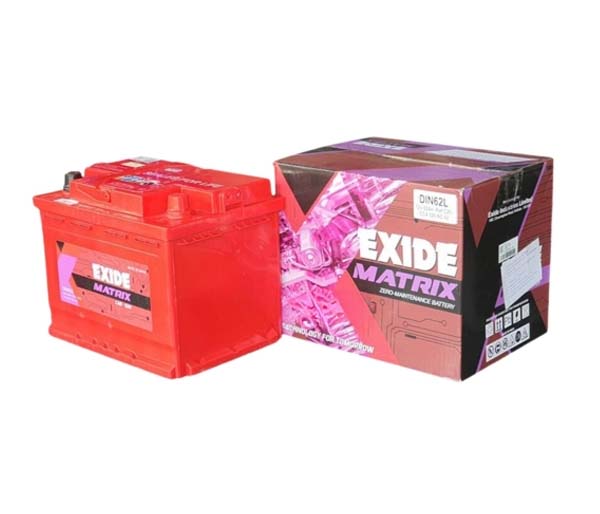 Ắc Quy EXIDE DIN62L 12V 62Ah 