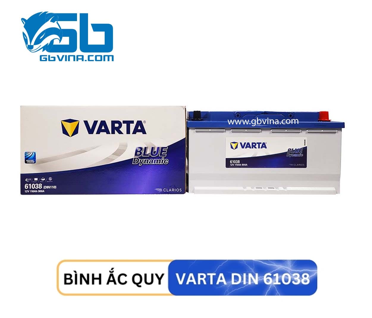 Ắc Quy VARTA DIN 61038 (12V-110AH)