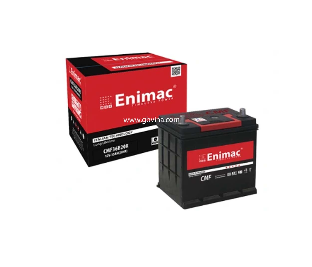 Ắc quy ENIMAC 36B20R/L (12V35AH)