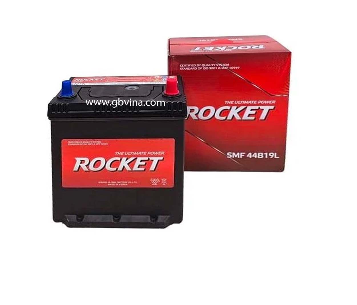 Ắc Quy Rocket SMF 44B19L (12V - 40AH)