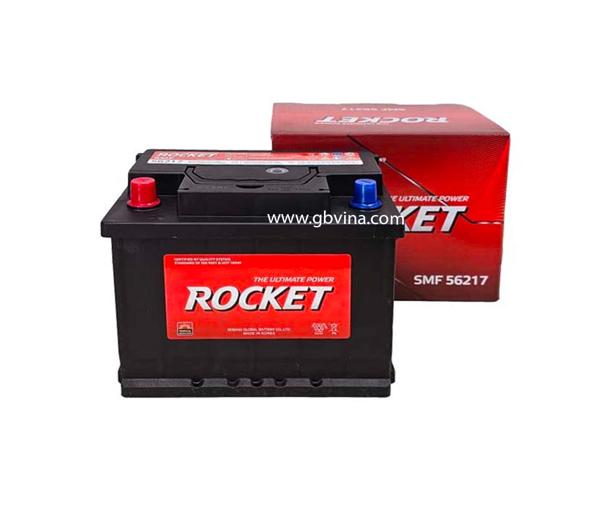 Ắc Quy Rocket SMF 56217 (12V - 62AH)