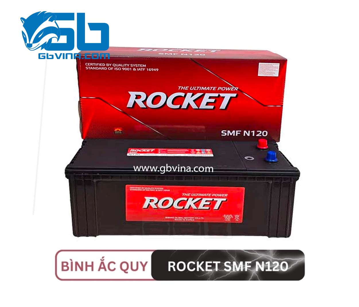 Ắc Quy Rocket SMF N120 (12V - 120AH)