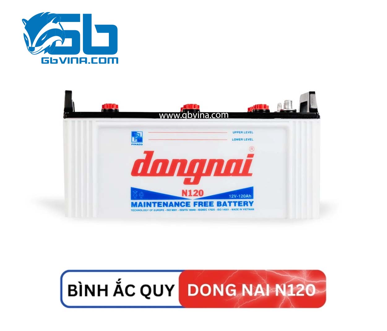 Ắc quy Đồng Nai N120 (12V- 120AH)