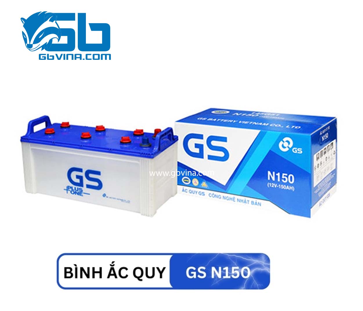 Ắc quy GS N150 (12V 150AH)