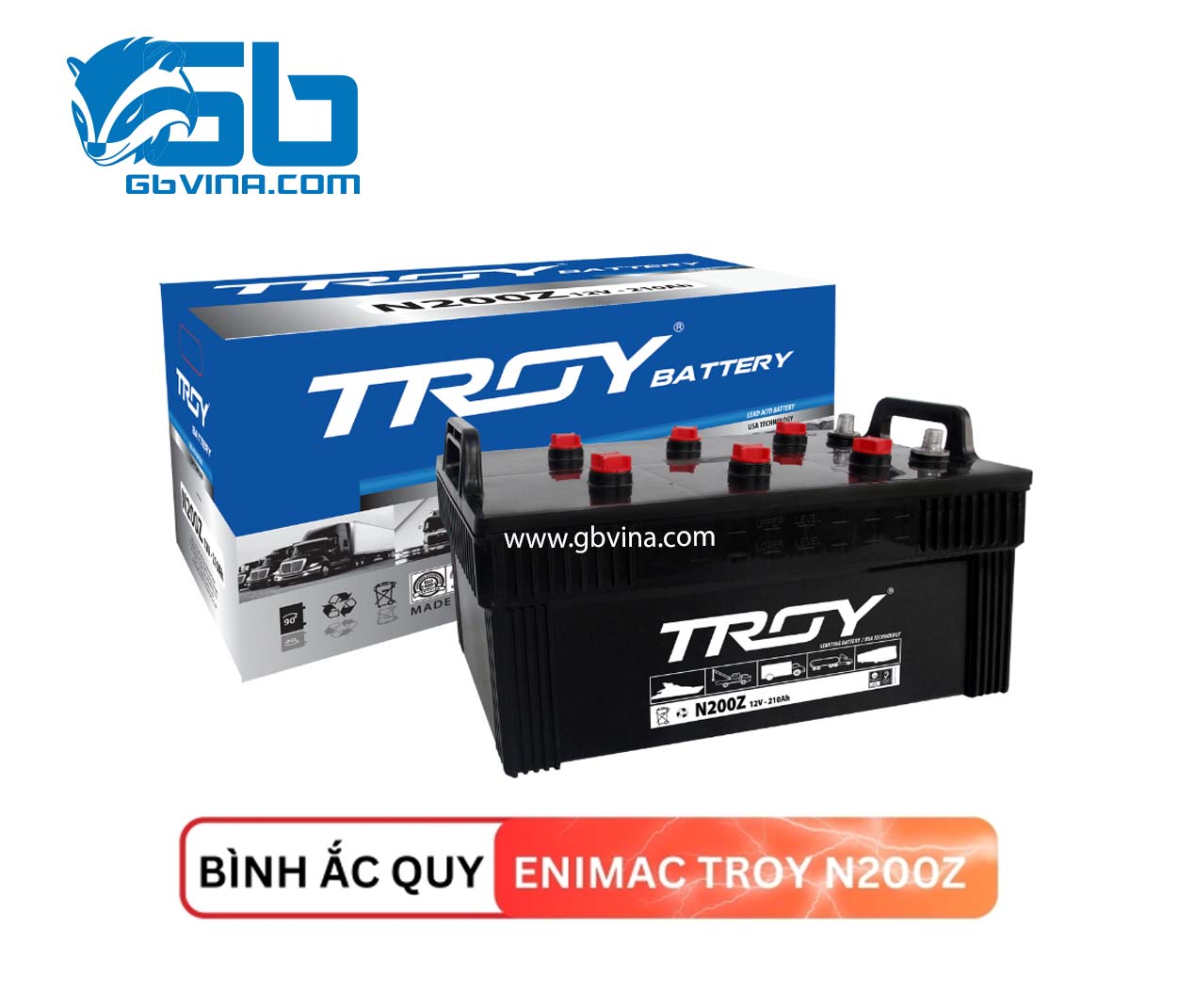 ẮC QUY TROY N200Z