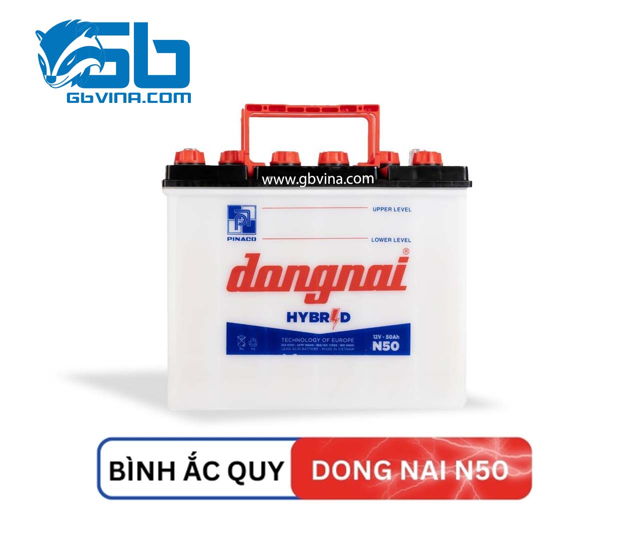 Ắc quy Đồng Nai N50 (12V- 50AH)