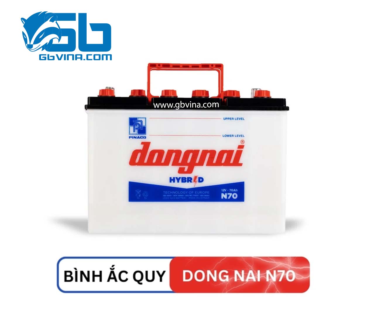 Ắc quy Đồng Nai N70 (12V- 70AH)