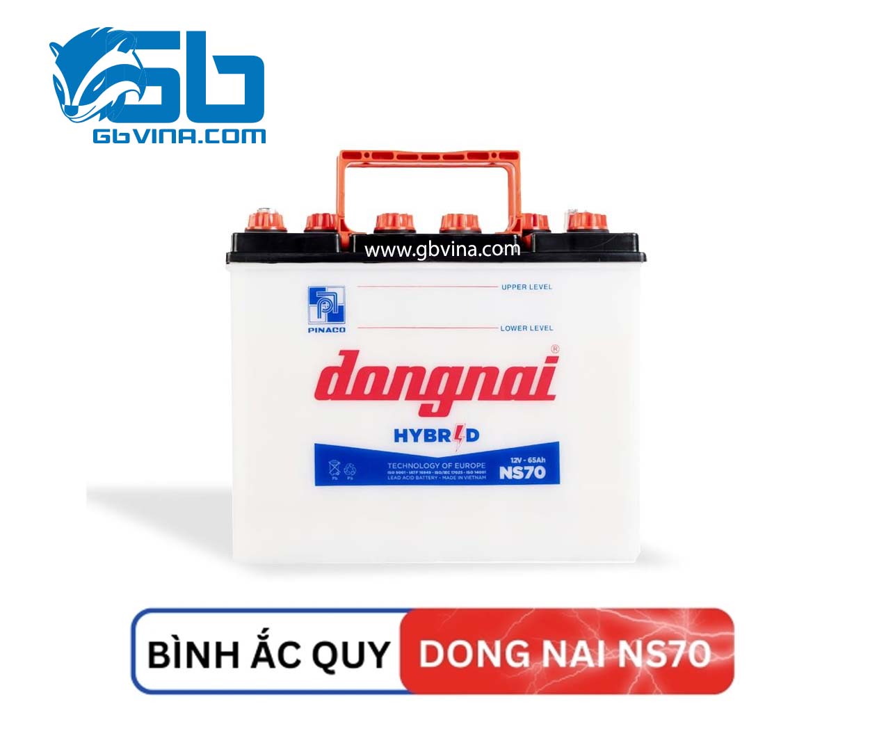 Ắc quy Đồng Nai NS70 (12V- 65AH)