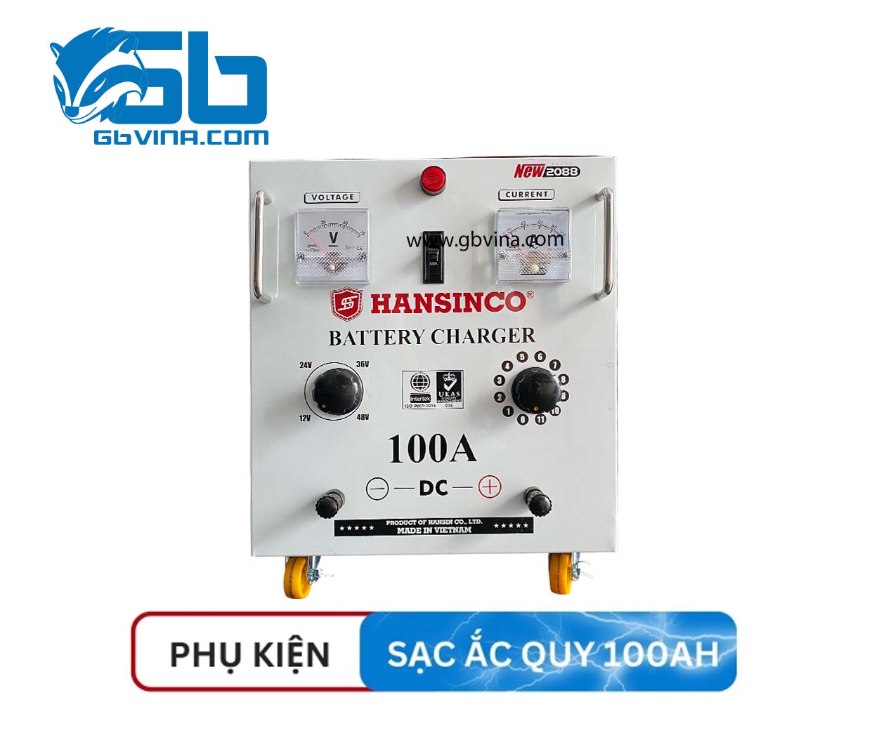 Sạc Ắc Quy 12V, 24V, 36V, 48V (100AH)