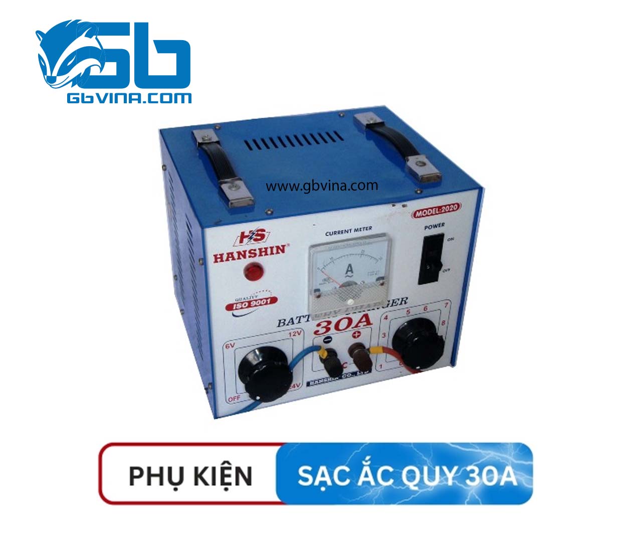 Sạc Ắc Quy 12V,24V,(30AH)