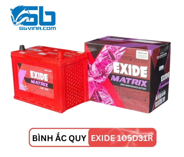 Ắc Quy EXIDE 105D31R 12V 90Ah